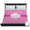Square Weave Duvet Cover - King (Personalized)