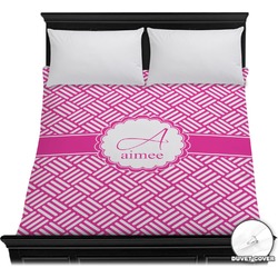Square Weave Duvet Cover - Full / Queen (Personalized)