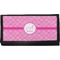 Square Weave Canvas Checkbook Cover (Personalized)