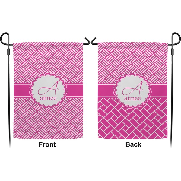 Hashtag Garden Flag - Double Sided Front and Back