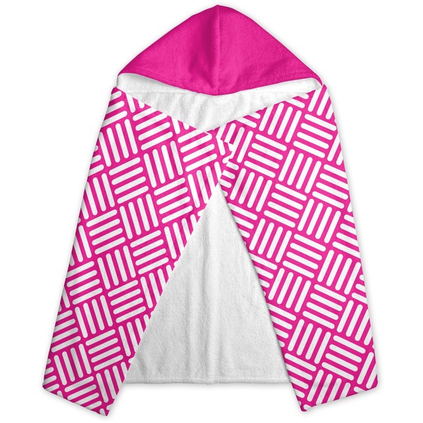 Hashtag Hooded Towel - Folded