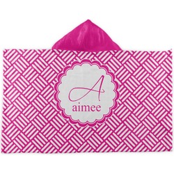 Square Weave Kids Hooded Towel (Personalized)