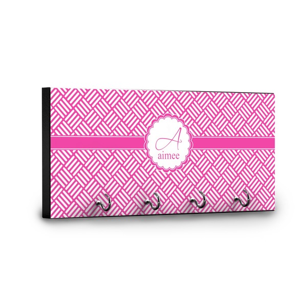 Hashtag Key Hanger - Front View with Hooks