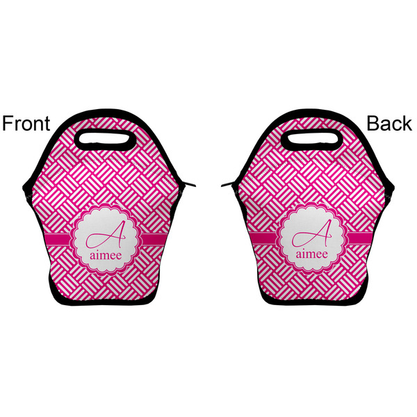 Hashtag Lunch Bag - Front and Back