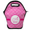 Square Weave Lunch Bag w/ Name and Initial
