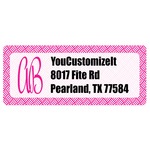 Square Weave Return Address Labels (Personalized)