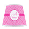 Square Weave Poly Film Empire Lampshade - Front View