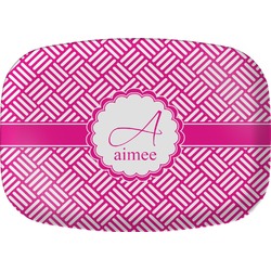 Square Weave Melamine Platter (Personalized)