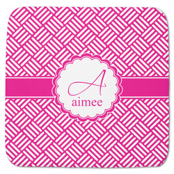 Square Weave Memory Foam Bath Mat - 48"x48" (Personalized)