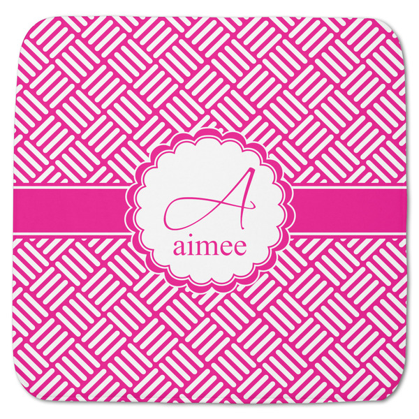 Custom Square Weave Memory Foam Bath Mat - 48"x48" (Personalized)