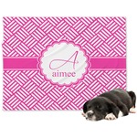 Square Weave Dog Blanket - Large (Personalized)