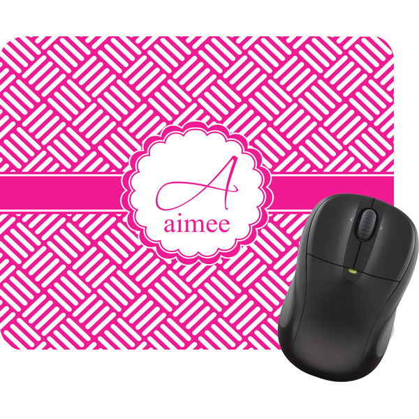 Custom Square Weave Rectangular Mouse Pad (Personalized)