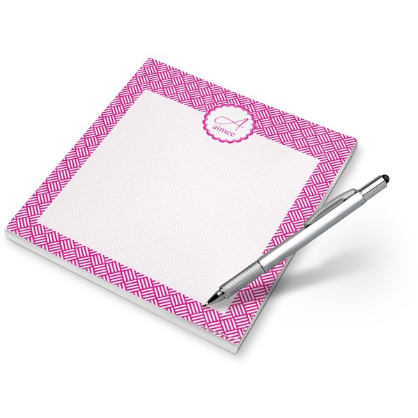 Custom Square Weave Notepad (Personalized)