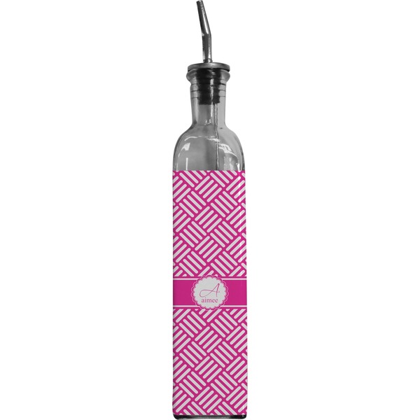 Custom Square Weave Oil Dispenser Bottle (Personalized)