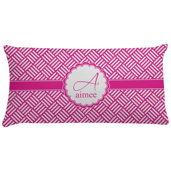 Custom Square Weave Pillow Case - King (Personalized)