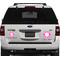 Hashtag Personalized Square Car Magnets on Ford Explorer