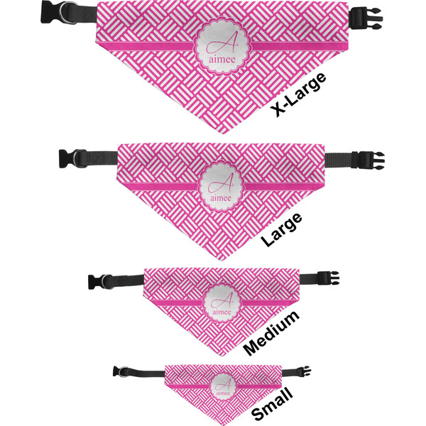 Hashtag Pet Bandana Sizes
