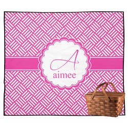 Square Weave Outdoor Picnic Blanket (Personalized)