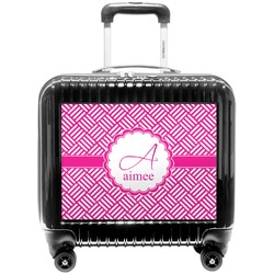Square Weave Pilot / Flight Suitcase (Personalized)