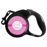 Square Weave Retractable Dog Leash - Large (Personalized)