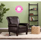 Hashtag Round Wall Decal on Living Room Wall