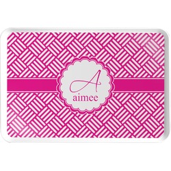 Square Weave Serving Tray (Personalized)