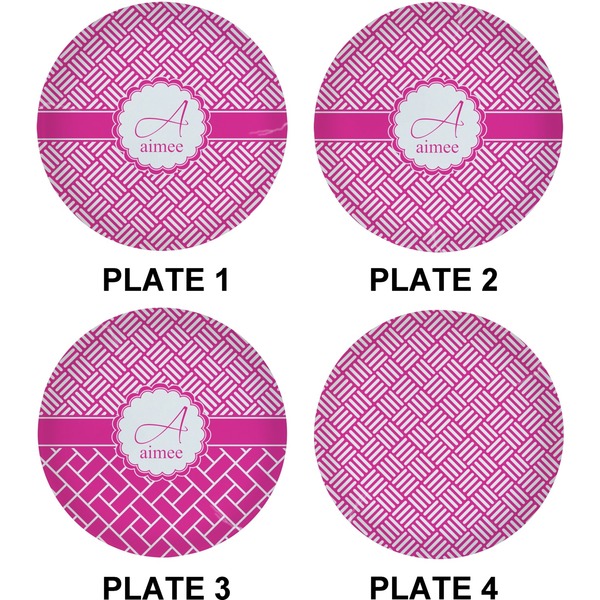 Hashtag Set of Lunch / Dinner Plates (Approval)