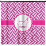 Square Weave Shower Curtain (Personalized)
