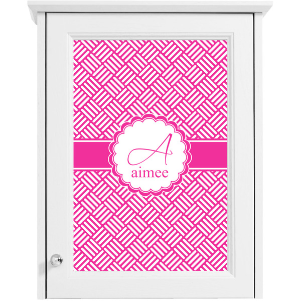 Hashtag Single White Cabinet Decal