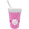 Hashtag Sippy Cup with Straw (Personalized)