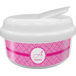 Square Weave Snack Container (Personalized)