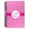 Square Weave Spiral Notebook (Personalized)