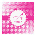 Square Weave Square Decal - XLarge (Personalized)