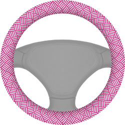 Square Weave Steering Wheel Cover (Personalized)