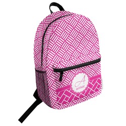 Square Weave Student Backpack (Personalized)
