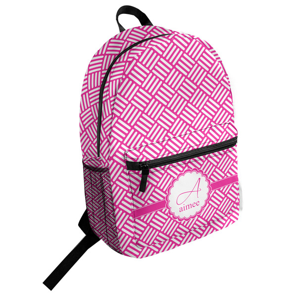 Custom Square Weave Student Backpack (Personalized)