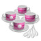 Square Weave Tea Cup - Set of 4