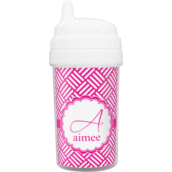 Custom Square Weave Toddler Sippy Cup (Personalized)