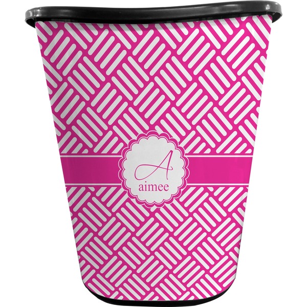 Hashtag Trash Can Black