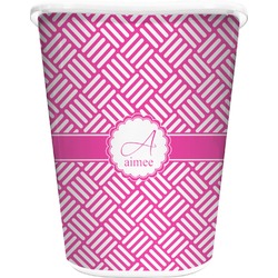 Square Weave Waste Basket (Personalized)