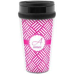 Square Weave Acrylic Travel Mug without Handle (Personalized)