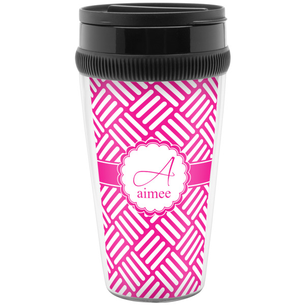 Custom Square Weave Acrylic Travel Mug without Handle (Personalized)