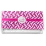 Square Weave Vinyl Checkbook Cover (Personalized)