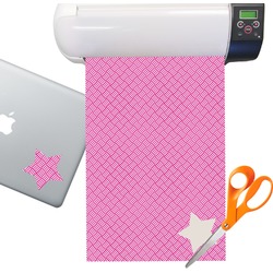 Square Weave Sticker Vinyl Sheet (Permanent)