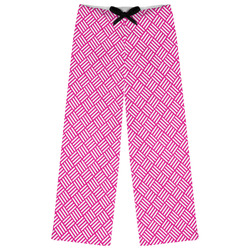 Square Weave Womens Pajama Pants - L