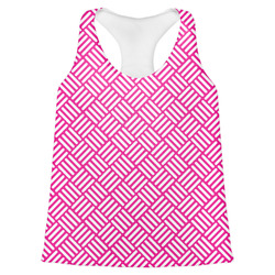Square Weave Womens Racerback Tank Top - Small