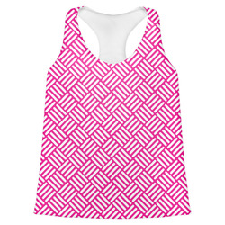 Square Weave Womens Racerback Tank Top