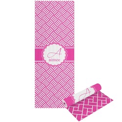 Square Weave Yoga Mat - Printable Front and Back (Personalized)
