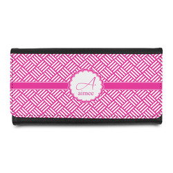Square Weave Leatherette Ladies Wallet (Personalized)