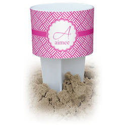 Square Weave Beach Spiker Drink Holder (Personalized)